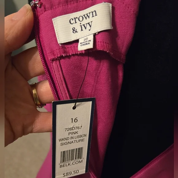 Elegant Purple Dress - Picture 3 of 4